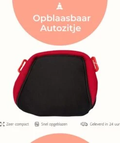 Deliqart - Zitverhoger - Autozitje - Opblaasbare Autozitje - Autostoeltje - Zwart -Auto Zit Verkoop 1009x1200