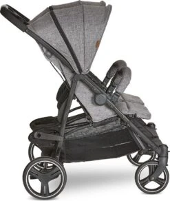 ABC Design Duo Kinderwagen Twin Circle Line - Inclusief Regenhoes - Woven Graphite -Auto Zit Verkoop 1016x1200 3