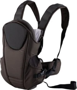 Merkloos Ergonomische Babydrager - Grijs - Draagzak - Voor Buik En Rug -Auto Zit Verkoop 1020x1200