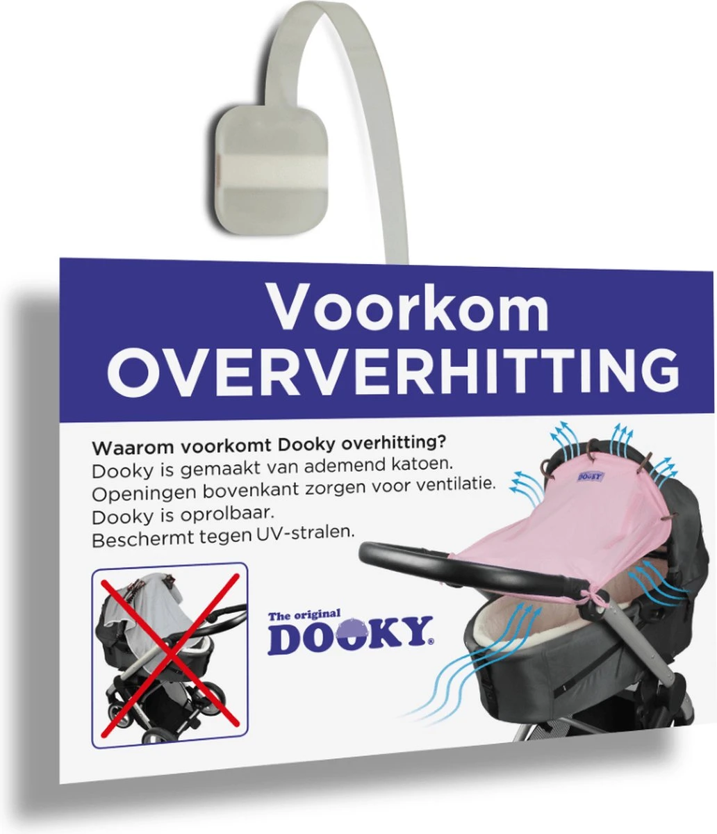 Dooky Universal Cover Zonnescherm Kinderwagen - Grey Stars 8 Dooky Universal Cover Zonnescherm Kinderwagen - Grey Stars - Afbeelding 6