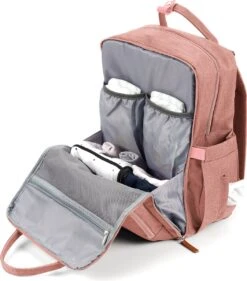 Brisby Slijtvaste Luiertas – Verzorgingstas – Met Buggymontage - Roze -Auto Zit Verkoop 1055x1200 2