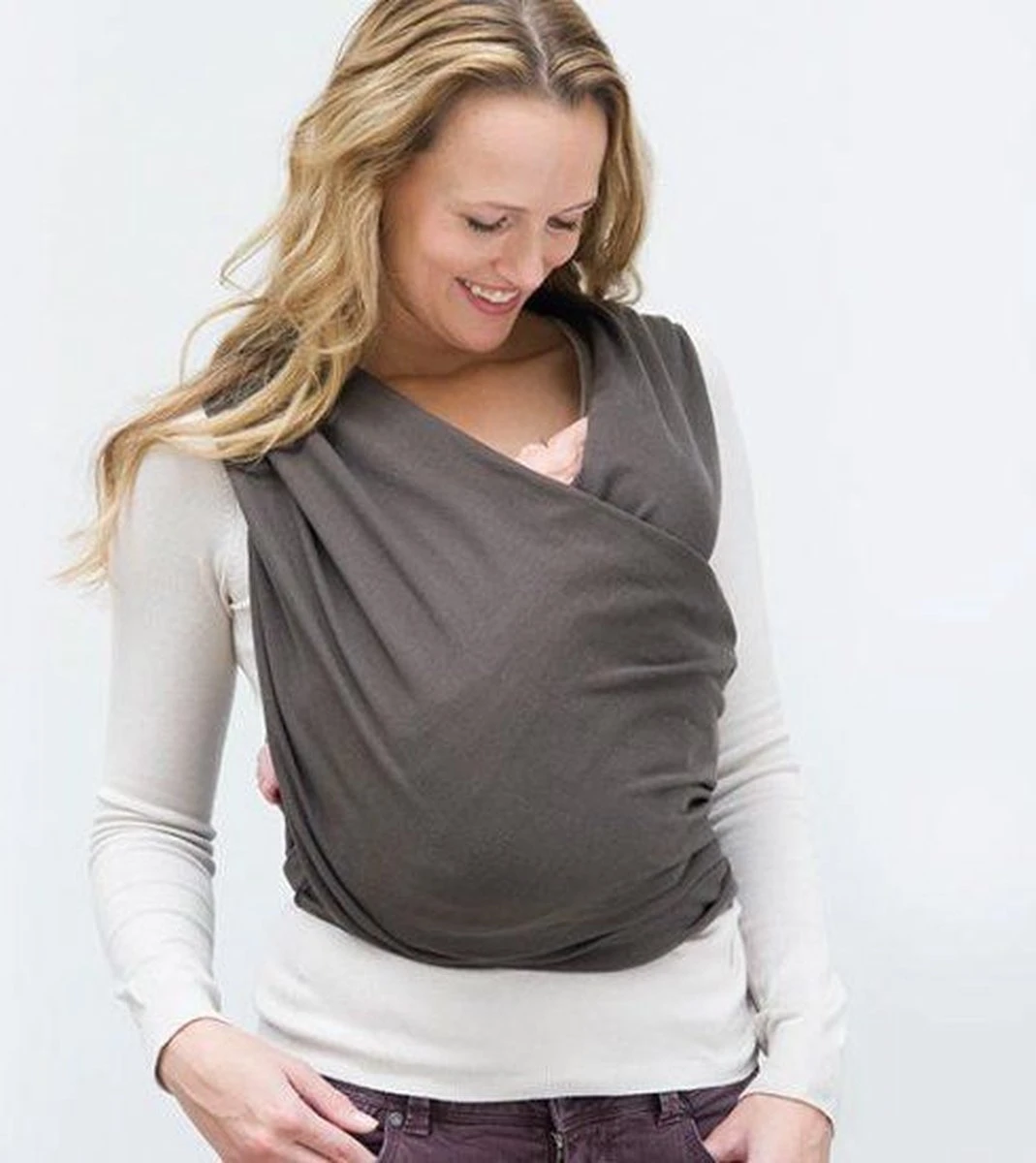 Babylonia - Tricot-Slen Organic - Draagdoek Baby - Silver Blue 6 Babylonia - Tricot-Slen Organic - Draagdoek Baby - Silver Blue - Afbeelding 4