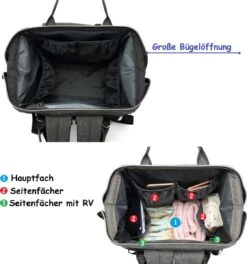 Luiertas (rugzak) Zwart -Auto Zit Verkoop 1121x1200