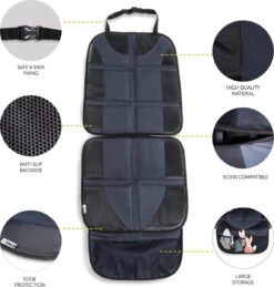 Hauck Sit On Me Deluxe Autostoelbeschermer - Black -Auto Zit Verkoop 1143x1200 3