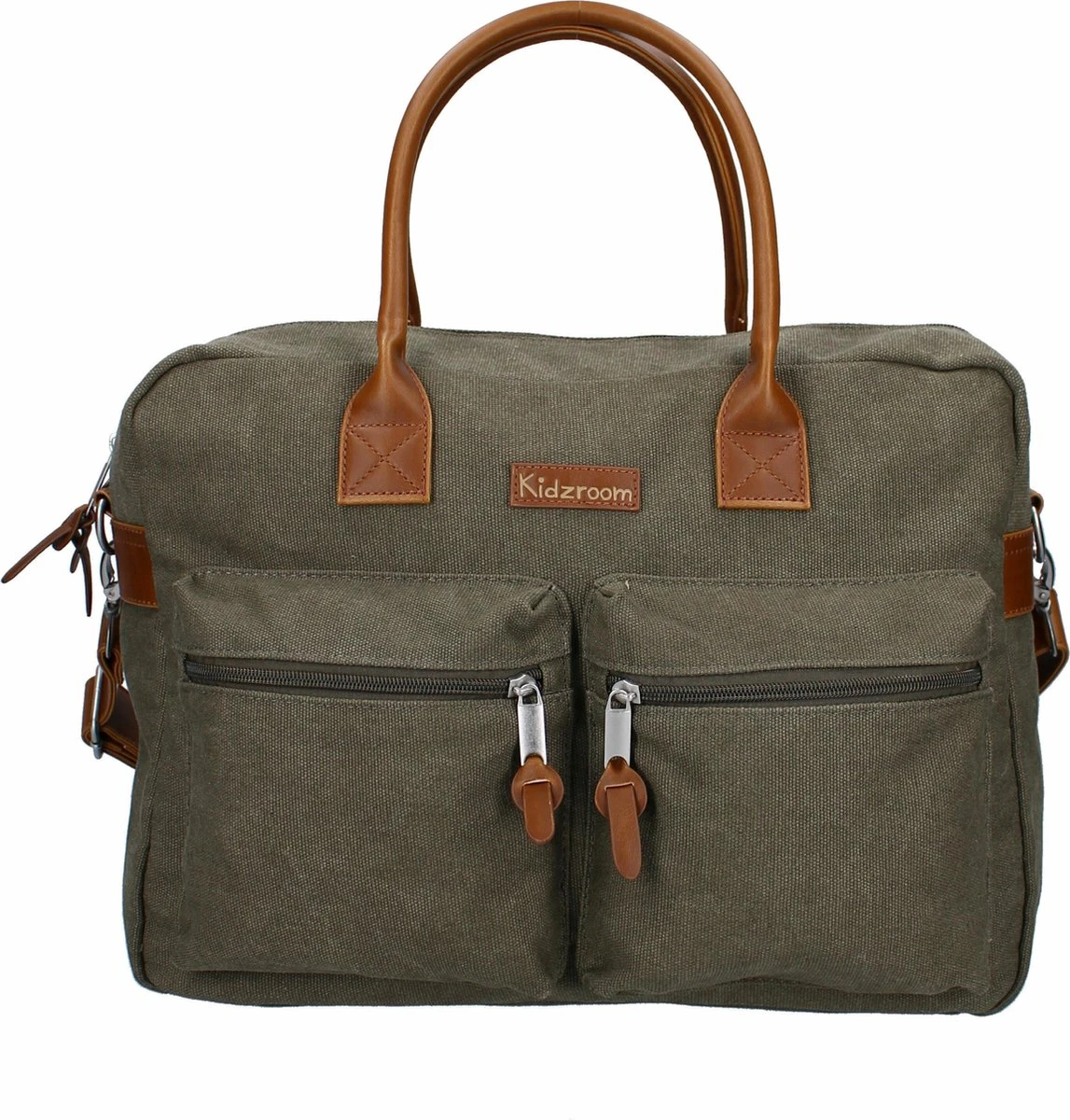 Kidzroom Vision Of Love Luiertas - Groen - Verschoonmatje - Verstelbare Schouderband 3 Kidzroom Vision Of Love Luiertas - Groen - Verschoonmatje - Verstelbare Schouderband