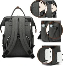 Luiertas (rugzak) Zwart -Auto Zit Verkoop 1157x1200