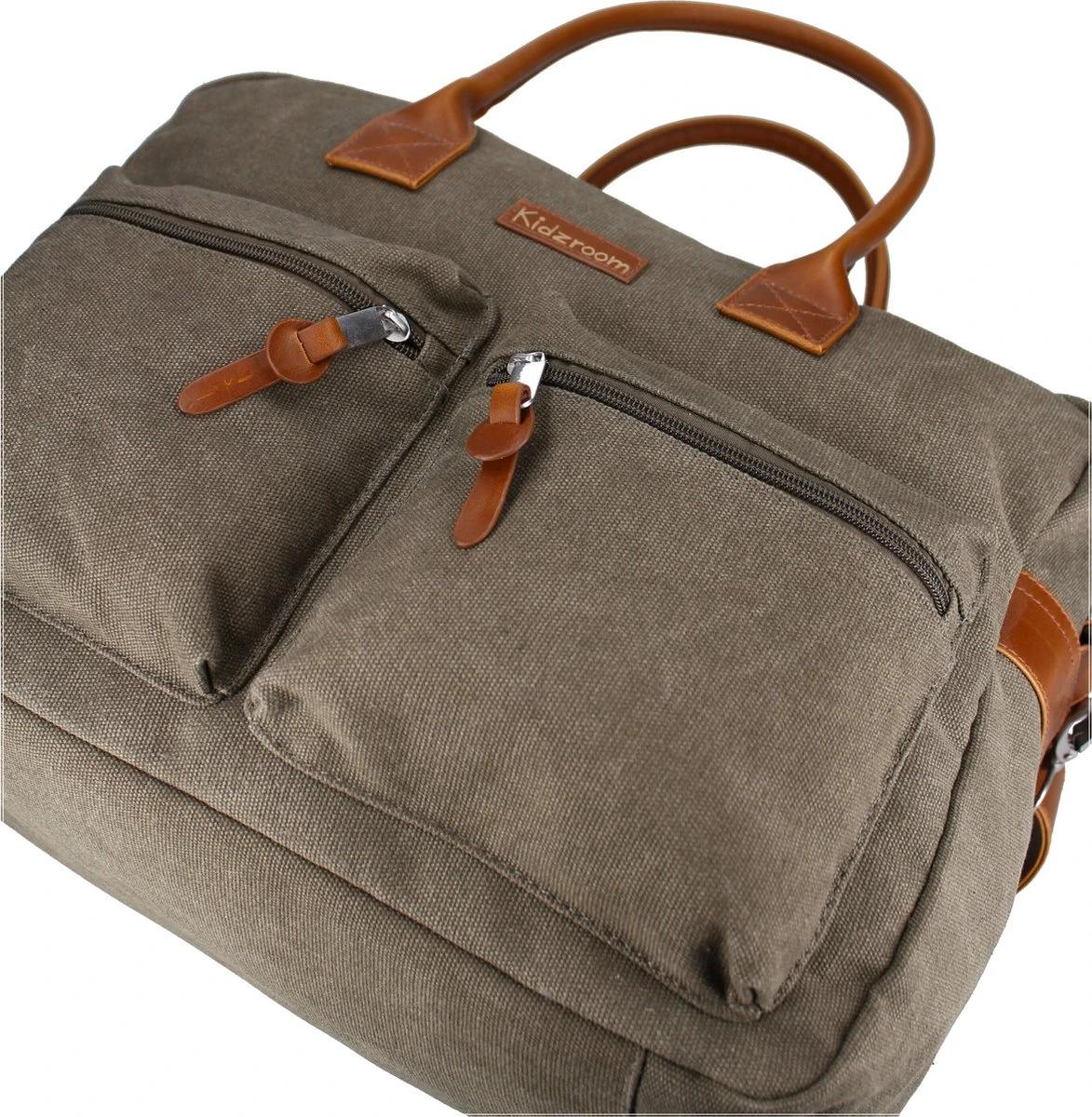 Kidzroom Vision Of Love Luiertas - Groen - Verschoonmatje - Verstelbare Schouderband 5 Kidzroom Vision Of Love Luiertas - Groen - Verschoonmatje - Verstelbare Schouderband - Afbeelding 3