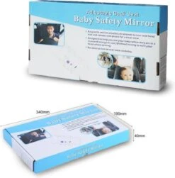 Merkloos Achterbank Spiegel Voor Baby & Kind - Auto Accessoires - Shatterproof - Zwarte A3 Verstelbare Monitor -Auto Zit Verkoop 1182x1200 1