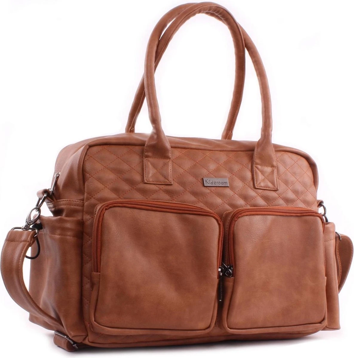 Kidzroom Vision Of Love Luiertas - Bruin - Verschoonmatje - Versteldbare Schouderband 11 Kidzroom Vision Of Love Luiertas - Bruin - Verschoonmatje - Versteldbare Schouderband - Afbeelding 9