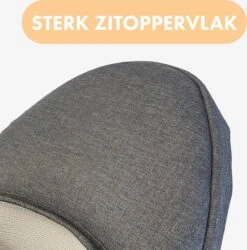 Deryan Pack Light Luxe Heupdrager - Ergonomische Draagzak + Opbergvakjes Grijs -Auto Zit Verkoop 1187x1200 5