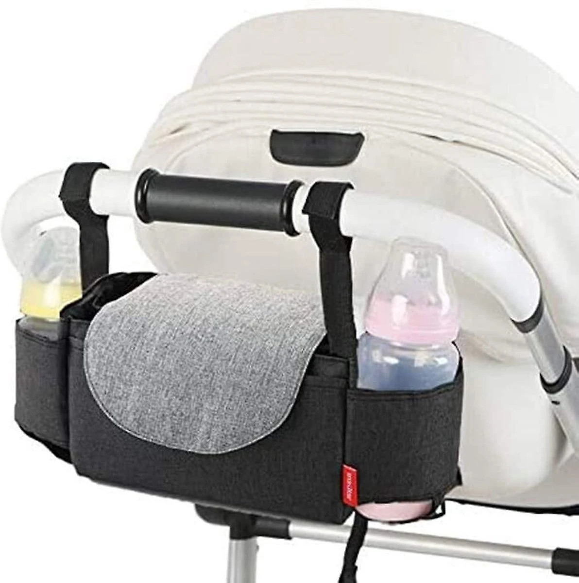 BOTC Kinderwagen Organizer - Buggy Tas Organizer - Wandelwagen Organizer - Luiertas - Telefoonhouder 7 BOTC Kinderwagen Organizer - Buggy Tas Organizer - Wandelwagen Organizer - Luiertas - Telefoonhouder - Afbeelding 5