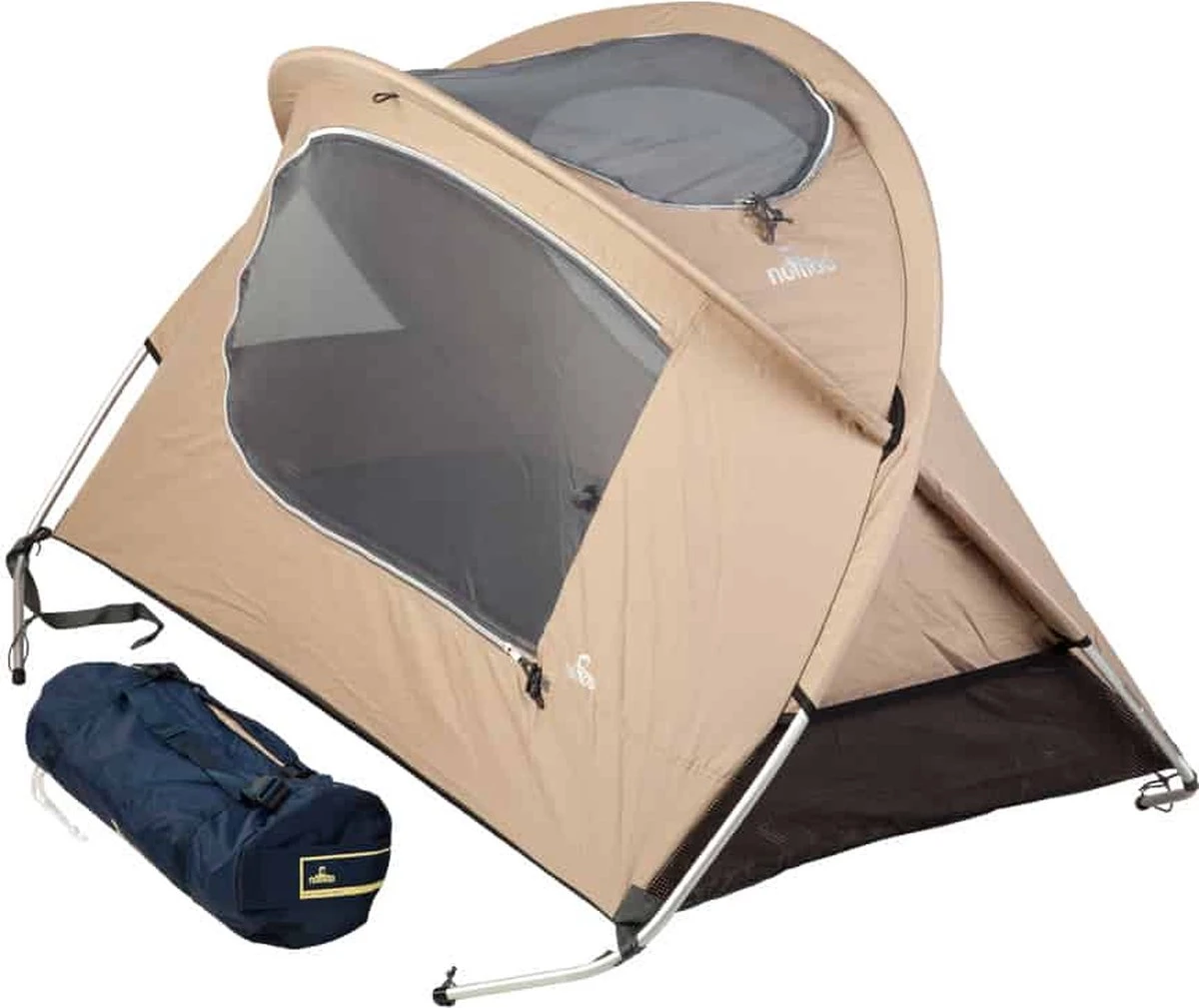 NOMAD® Baby Tent Campingbedje |118x68x75 Cm | Babytent / Peuter Slaaptent / Strandtent| Incl Opberghoes 3 NOMAD® Baby Tent Campingbedje |118x68x75 Cm | Babytent / Peuter Slaaptent / Strandtent| Incl Opberghoes