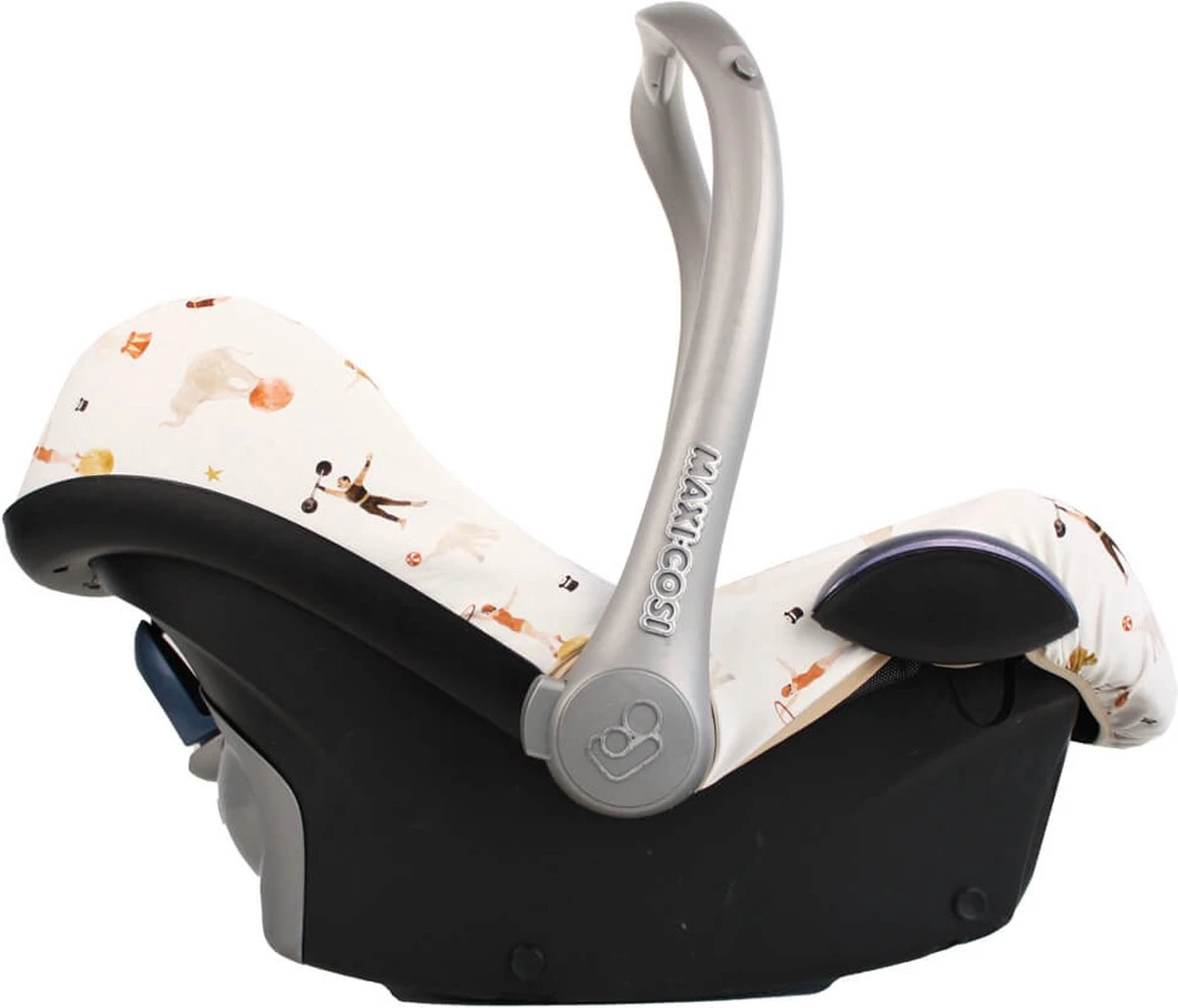Hoes Zomerhoes Autostoelhoes Voor Maxi-Cosi Cabriofix, Citi En Pebble - Circus 6 Hoes Zomerhoes Autostoelhoes Voor Maxi-Cosi Cabriofix, Citi En Pebble - Circus - Afbeelding 4