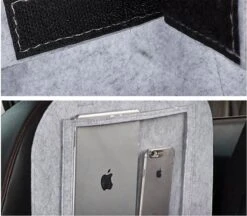 Case2go - Auto Organizer Met Tablet Houder - Autostoel Organizer Met Telefoonhouder En Bekerhouder Auto - Zwart -Auto Zit Verkoop 1200x1047 2