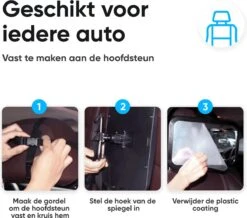 Autospiegel Baby 360° Verstelbaar Voor Hoofdsteun Autostoel -Achteruitkijkspiegel XL- Achterbankspiegel Kinderen -Baby Veiligheid Accessoires - Zwart 17 Autospiegel Baby 360° Verstelbaar Voor Hoofdsteun Autostoel -Achteruitkijkspiegel XL- Achterbankspiegel Kinderen -Baby Veiligheid Accessoires - Zwart -Auto Zit Verkoop 1200x1060