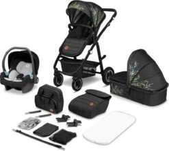 Lionelo Amber 3in1 - Kinderwagen - XXL SET - Incl. Autostoel - 0-22kg