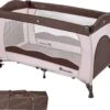 TecTake - Kinder Reisbed Babybed - Beige / Bruin - 402417 - 126x65x80 Cm Met Draagtas -Auto Zit Verkoop 1200x1069 3