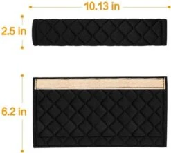 Merkloos Luxe Gordelhoes - Auto Gordelbeschermer - Gordelkussen - Zwart - 2 Stuks Gordelbeschermers -Auto Zit Verkoop 1200x1077 1