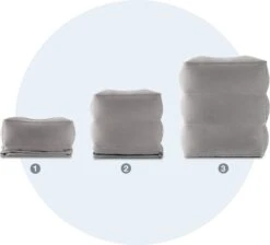 Vliegtuigbedje - Reiskussen - Voetensteun - Multifunctioneel Opblaasbaar Kussen Voor In Het Vliegtuig - Auto - Trein -Auto Zit Verkoop 1200x1090 2