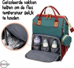 Luiertas - Rugzak - Baby - Kind - Mama - Papa - Slapen - Blauw - Relaxen -Auto Zit Verkoop 1200x1094 1