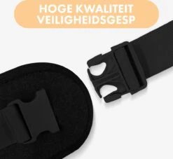 Deryan Pack Light Luxe Heupdrager - Ergonomische Draagzak + Opbergvakjes Zwart -Auto Zit Verkoop 1200x1103 4