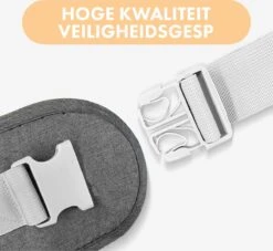 Deryan Pack Light Luxe Heupdrager - Ergonomische Draagzak + Opbergvakjes Grijs -Auto Zit Verkoop 1200x1104 6