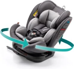 Babyauto Biro D FIX Black/grey Group 0+ 1 2 3 - 0-36 Kg - Isofix