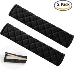 Merkloos Gordelbeschermer Sets Zwart Auto Autostoel Vrachtwagen Safety Belt Cushion Pads -Auto Zit Verkoop 1200x1141 2