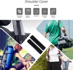 BOTC Gordelhoezen - Schouderhoezen - Gordelkussen - Auto Gordel Beschermer - 2 Stuks Gordelbeschermer - Universele Autogordel Cover -Auto Zit Verkoop 1200x1148