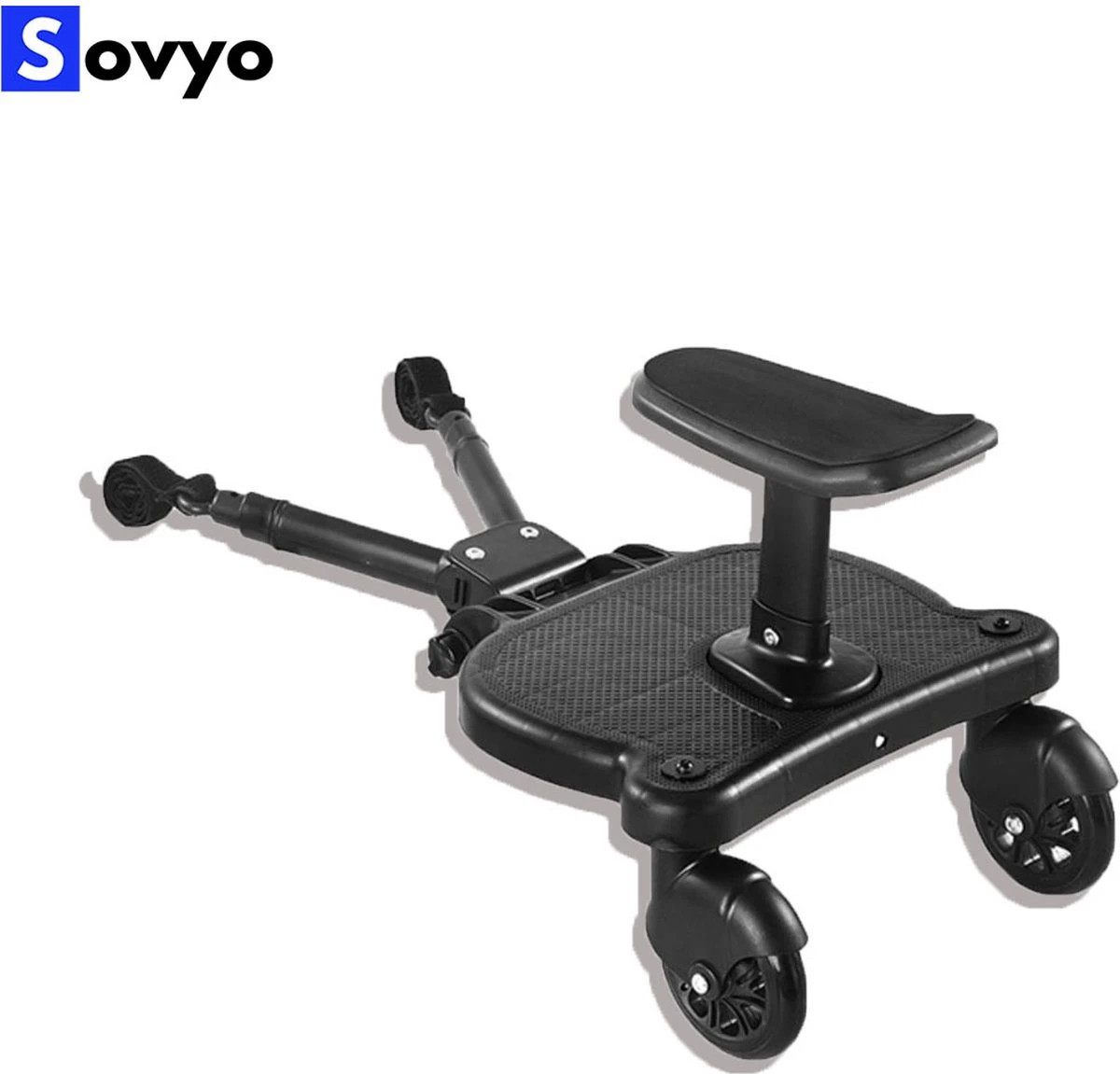 Merkloos Meerijdplankje Universeel Buggy/Kinderwagen - Kinderwagen Accessoire Met Afneembaar Zitje Van Hoogwaardige Kwaliteit - Verstelbaar Meerijdplankje 10 Merkloos Meerijdplankje Universeel Buggy/Kinderwagen - Kinderwagen Accessoire Met Afneembaar Zitje Van Hoogwaardige Kwaliteit - Verstelbaar Meerijdplankje - Afbeelding 8