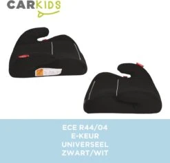 Carkids Auto Zitverhoger Zwart En Wit | Autostoel Groep 2-3 | Kinderen Van 3,5-12 Jaar | 15-36 Kg 16 Carkids Auto Zitverhoger Zwart En Wit | Autostoel Groep 2-3 | Kinderen Van 3,5-12 Jaar | 15-36 Kg -Auto Zit Verkoop 1200x1152 10