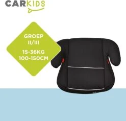 Carkids Auto Zitverhoger Zwart En Wit | Autostoel Groep 2-3 | Kinderen Van 3,5-12 Jaar | 15-36 Kg 14 Carkids Auto Zitverhoger Zwart En Wit | Autostoel Groep 2-3 | Kinderen Van 3,5-12 Jaar | 15-36 Kg -Auto Zit Verkoop 1200x1152 9