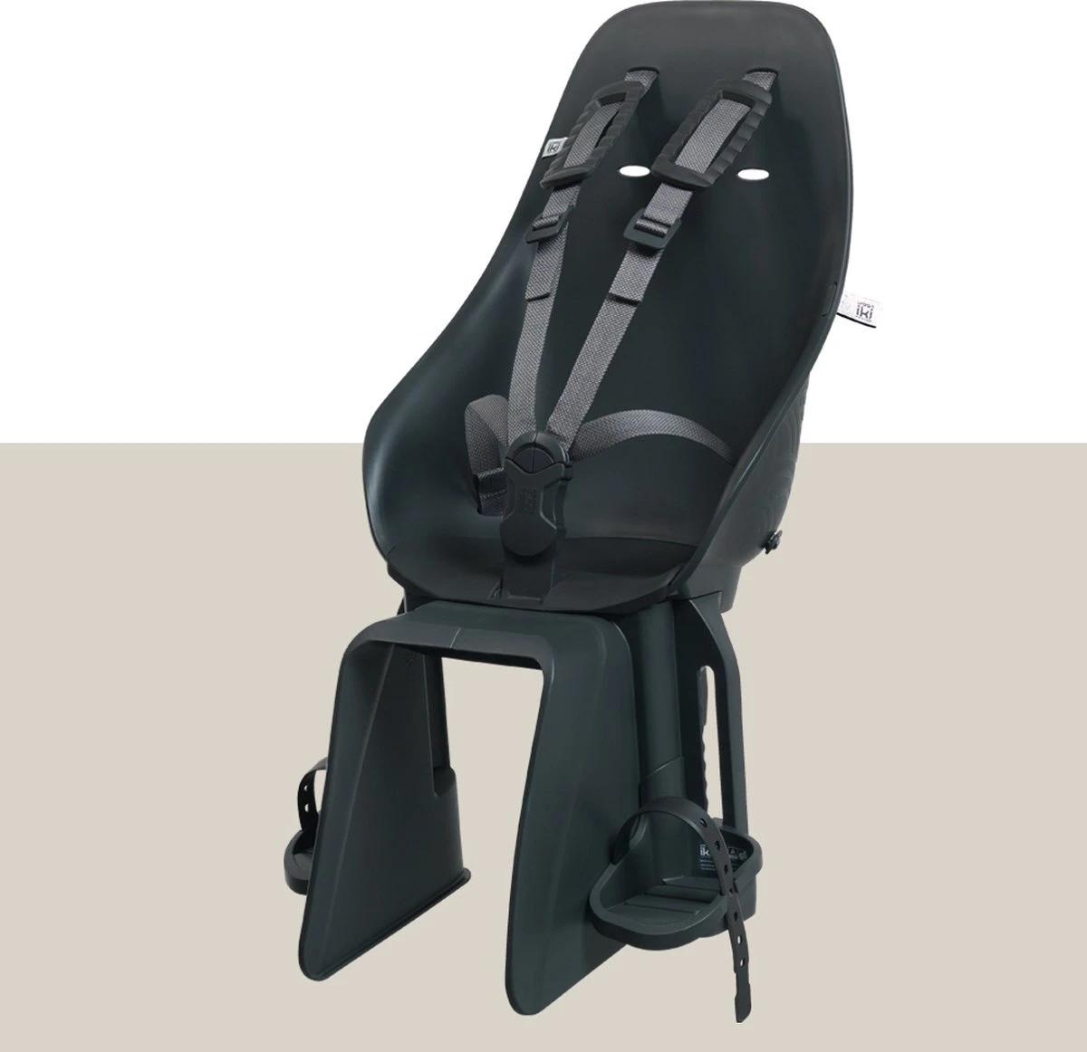 Urban Iki Fietsstoeltje Achter - Bincho Black 3 Urban Iki Fietsstoeltje Achter - Bincho Black