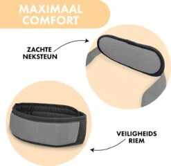 Deryan Pack Light Luxe Heupdrager - Ergonomische Draagzak + Opbergvakjes Grijs -Auto Zit Verkoop 1200x1167 14