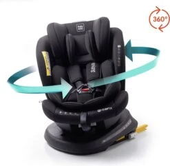 Autostoel Babyauto Rodia 360° Met Isofix - Groep 0+/1/2/3 Zwart (0-36kg) -Auto Zit Verkoop 1200x1173 1