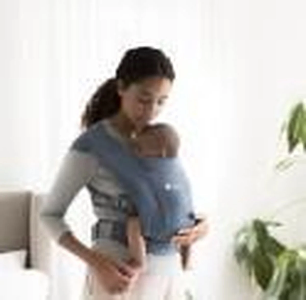 Ergobaby Embrace Draagzak Baby - Oxford Blue 11 Ergobaby Embrace Draagzak Baby - Oxford Blue - Afbeelding 9