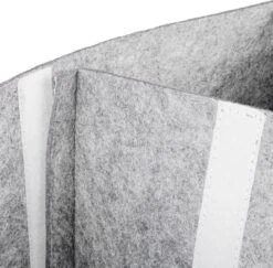 Relaxdays Luiertas Baby - Verzorgingstas Vilt - Organizer Luiers - Uitneembare Schotjes - Lichtgrijs -Auto Zit Verkoop 1200x1181 1