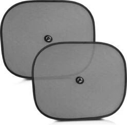 Navaris 2x Auto Zijruit Zonwering - 44 X 36 Cm Zonnescherm Set Voor Bescherming Van Baby, Kinderen - Voor Zijruit En Achterbank -Auto Zit Verkoop 1200x1186 2