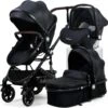 Belecoo - Luxe Kinderwagen - 3-in-1 Buggy - Opklapbare Wandelwagen - Autostoel - Wieg - Multifunctioneel - Zwart 1 Belecoo - Luxe Kinderwagen - 3-in-1 Buggy - Opklapbare Wandelwagen - Autostoel - Wieg - Multifunctioneel - Zwart -Auto Zit Verkoop 1200x1196 9