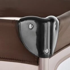 Tectake - Reisbedje Babybed Campingbed Dodo - 132x75x104cm Incl. Aankleedkussen En Draagtas - Bruin - 402203 -Auto Zit Verkoop 1200x1200 1165