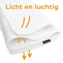 Deryan 3D Welcool Matras - Baby Luxe - Ademend Matras -Auto Zit Verkoop 1200x1200 1195