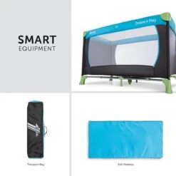 Hauck Dream N Play Campingbedje - Waterblue -Auto Zit Verkoop 1200x1200 1222