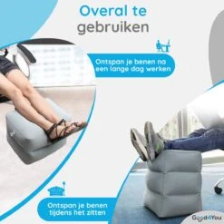 Merkloos Voetensteun | Opblaasbaar | In Alle Hoogtes Verstelbaar | Reiskussen | Vliegtuigbed | Voetensteun | 3 Verschillende Standen | Met Kinderen Reizen | Grijs 11 Merkloos Voetensteun | Opblaasbaar | In Alle Hoogtes Verstelbaar | Reiskussen | Vliegtuigbed | Voetensteun | 3 Verschillende Standen | Met Kinderen Reizen | Grijs -Auto Zit Verkoop 1200x1200 1270