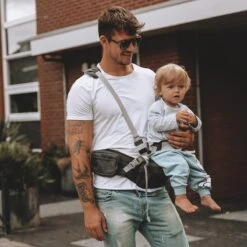 Deryan Pack Light Luxe Heupdrager - Ergonomische Draagzak + Opbergvakjes Grijs -Auto Zit Verkoop 1200x1200 1484