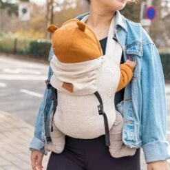 ByKay - Draagzak - Click Carrier Classic - Linnen Lace - Organic Linnen -Auto Zit Verkoop 1200x1200 1505