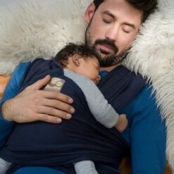 Babylonia - Tricot-Slen Organic - Draagdoek Baby - Silver Blue 27 Babylonia - Tricot-Slen Organic - Draagdoek Baby - Silver Blue -Auto Zit Verkoop 1200x1200 1543