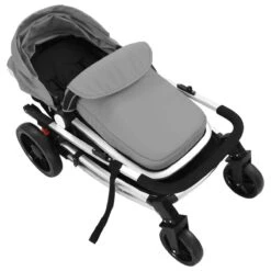 VidaXL Kinderwagen 2-in-1 Aluminium Grijs En Zwart -Auto Zit Verkoop 1200x1200 1615