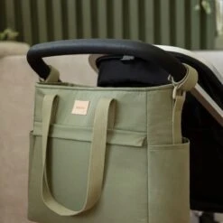 Nobodinoz Baby On The Go Luiertas Olive Green -Auto Zit Verkoop 1200x1200 211