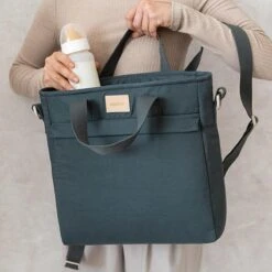 Nobodinoz Baby On The Go Luiertas Rugzak Carbon Blue -Auto Zit Verkoop 1200x1200 314