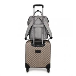 Miss Lulu Luier- En Verzorgingstas Rugzak - Grijs (E6705 D2-GY) -Auto Zit Verkoop 1200x1200 345